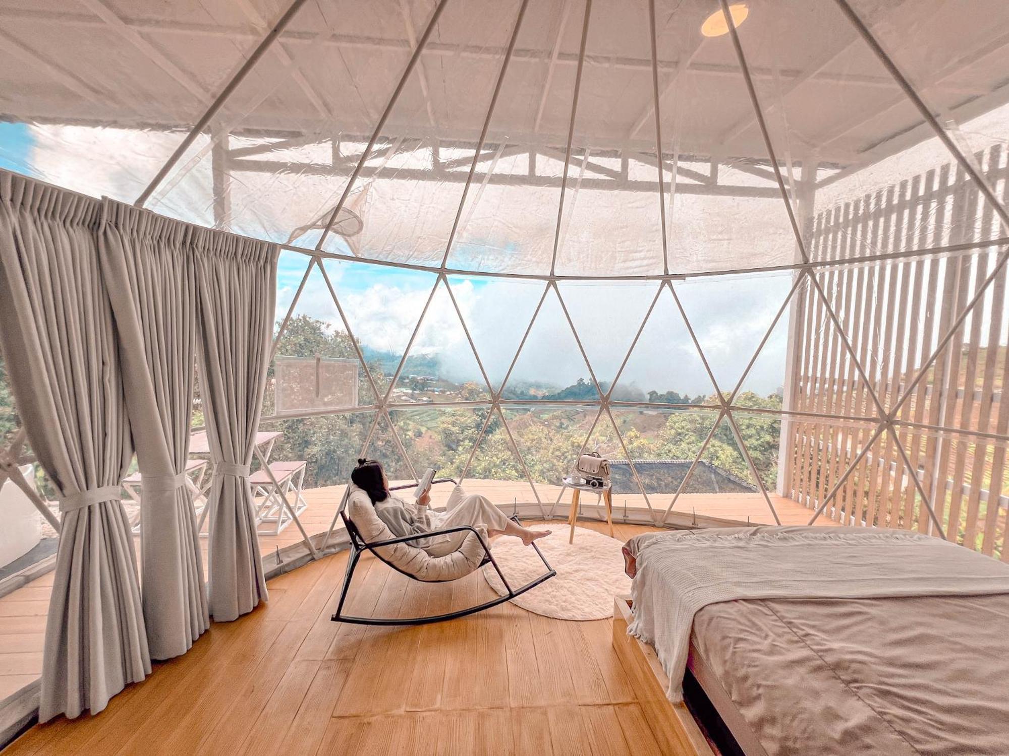 Apartmán ม่อนชาพาเพลิน ม่อนแจ่ม Monchapaplearn Monjam Mon Jam Exteriér fotografie